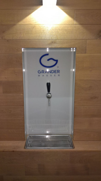 GRANDER Trinkstation im Hotel Steinenschanze, Basel