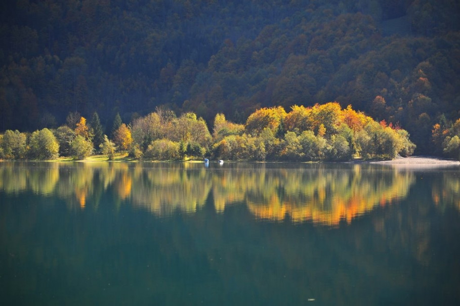 Herbst im Klöntal (Kanton Glarus)