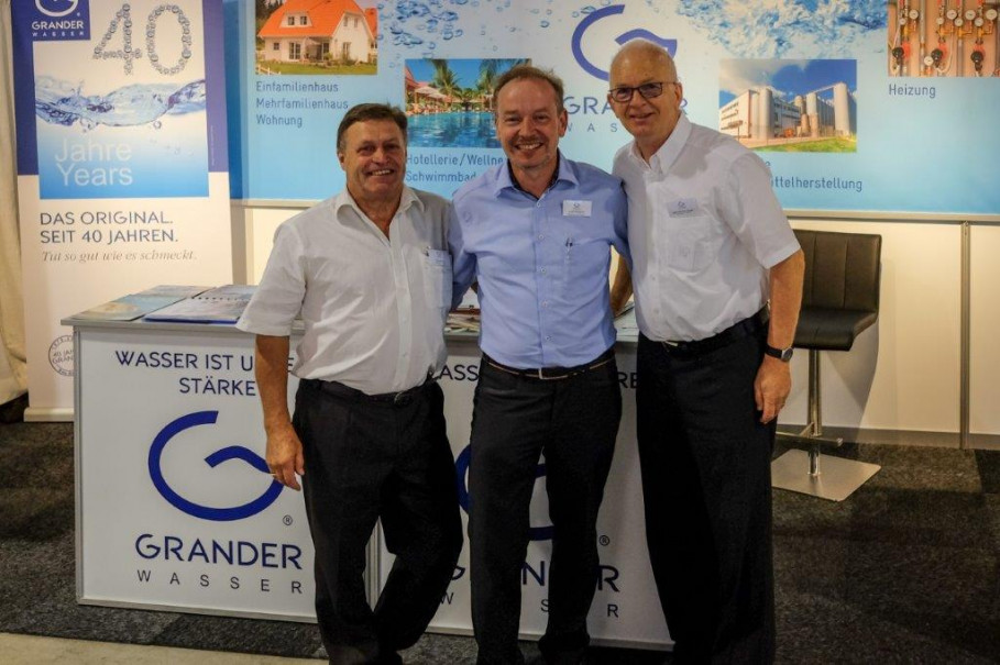 Ihr Messe-Team von GRANDER Schweiz